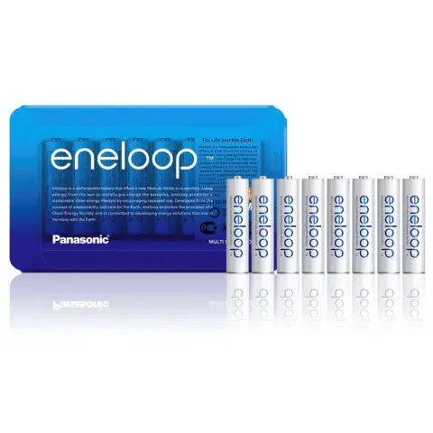 PANASONIC Eneloop mikro ceruza akkumulátor (AAA) 750mAh 8db