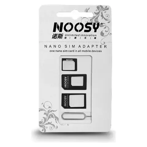 NOOSY Normalan/Mikro/Nano SIM adapter