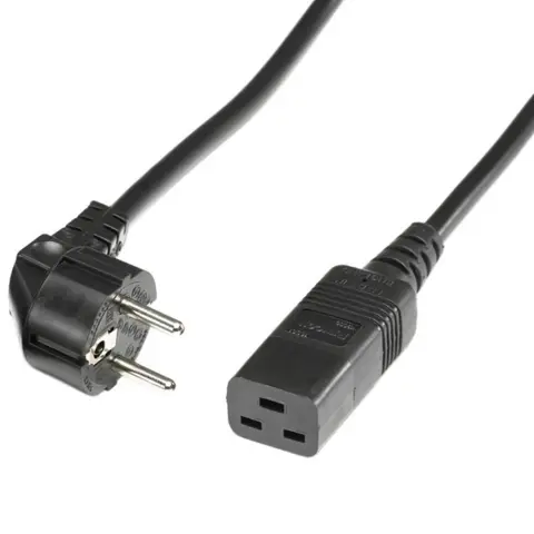 ROLINE 230V IEC Kabel za napajanje Crno 2m 19.08.1552