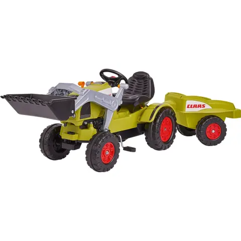 BIG CLAAS Celtis pedálos traktor pótkocsival