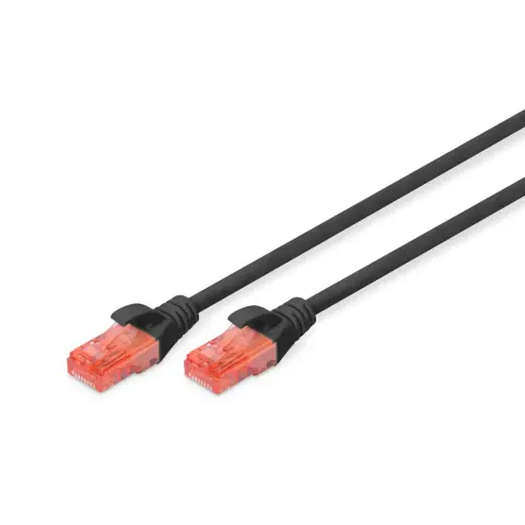 DIGITUS UTP CAT6 povezovalni kabel Črn 10m DK-1617-100/BL