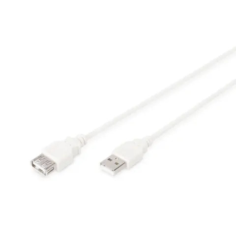 DIGITUS USB Hosszabbító Bézs 1.8m AK-300202-018-E
