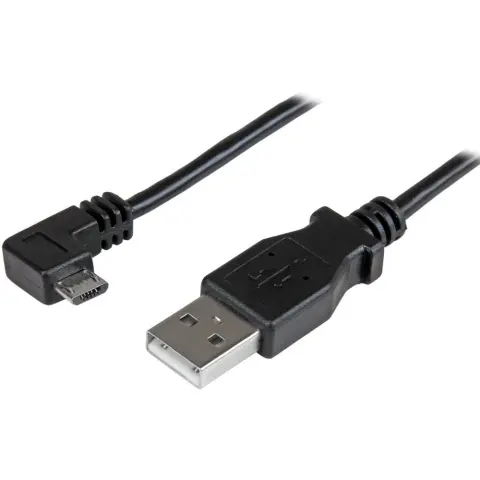 STARTECH USB Micro USB Átalakító Fekete 50cm USBAUB50CMRA