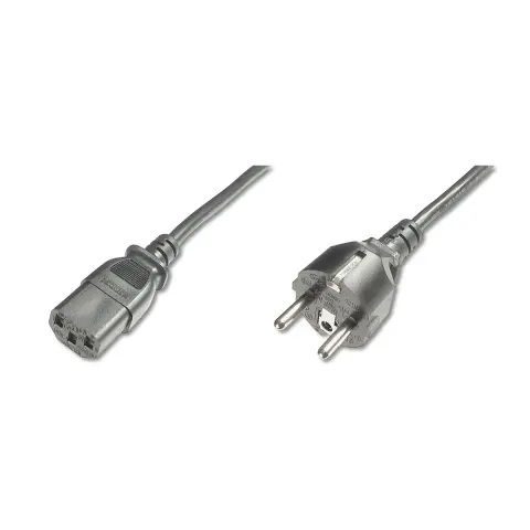 DIGITUS 230V IEC Tápkábel Fekete 1.8m AK-440101-018-S