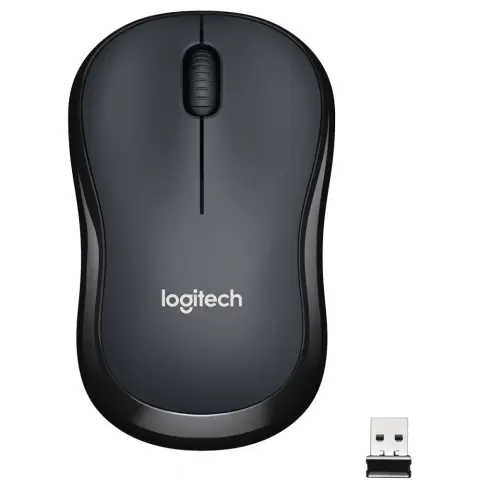 LOGITECH M220 Silent vezeték nélküli halk egér - fekete