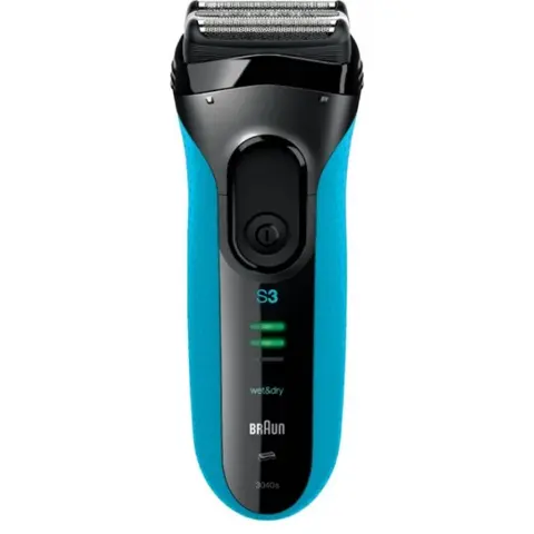 BRAUN Series 3 310s tölthető Wet&Dry elektromos borotva kék