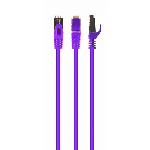 GEMBIRD Cablu UTP CAT6A Mov 50cm PP6A-LSZHCU-V-0.5M