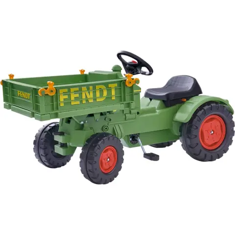 BIG Fendt pedal-powered load-carrying tractor