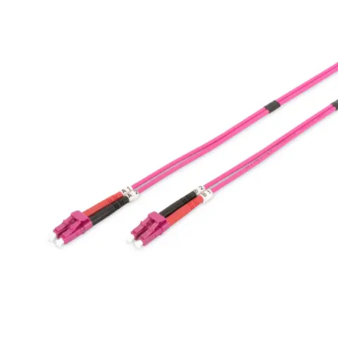 DIGITUS Fiber Optic LC Összekötő Lila 2m DK-2533-02-4