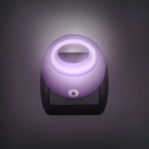 DELIGHT 20275VL LED Éjjeli fény lila
