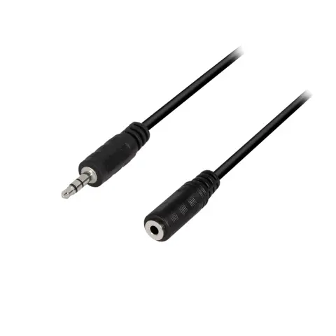 LOGILINK Jack Hosszabbító Fekete 3m CA1054