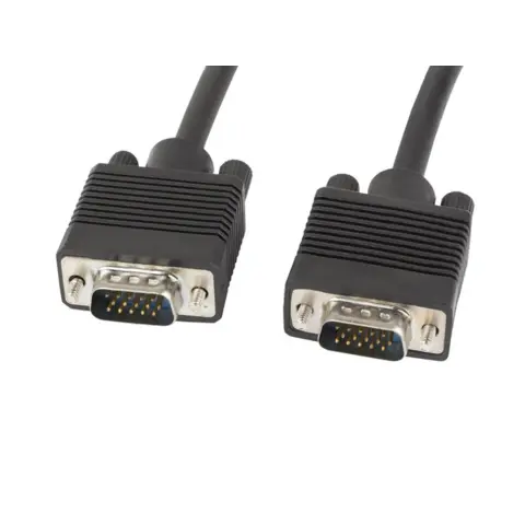 LANBERG VGA/D-Sub Összekötő Fekete 1.8m CA-VGAC-10CC-0018-B