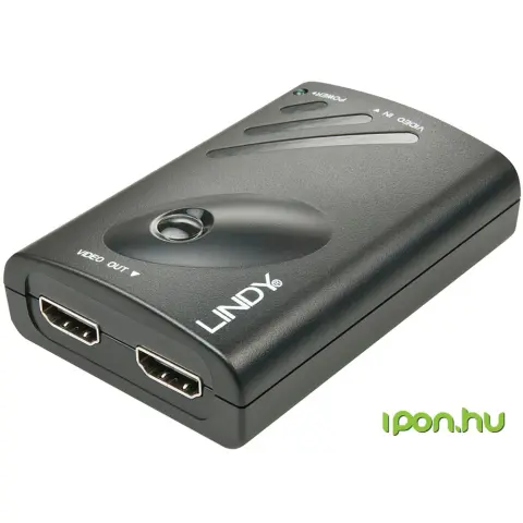LINDY DisplayPort 1.2/1.2a HDMI Átalakító Fekete 5cm 38409