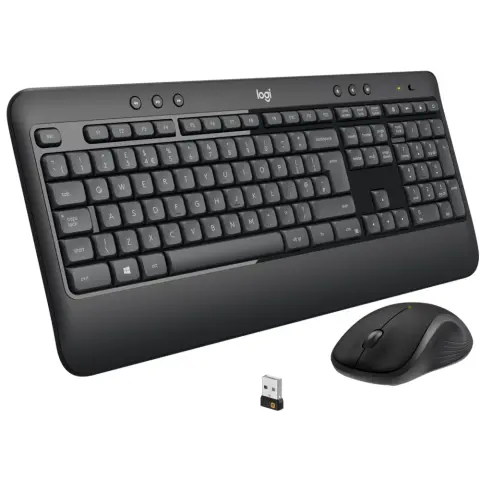 LOGITECH MK540 Advanced vezeték nélküli egér és billentyűzet magyar kiosztás - fekete
