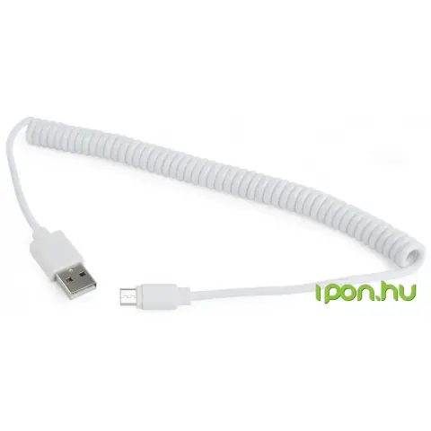 GEMBIRD USB Micro USB Átalakító Fehér 1.8m CC-mUSB2C-AMBM-6-W