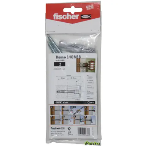 FISCHER 512174 THERMAX 10/160 M10 B dübel (2 db)