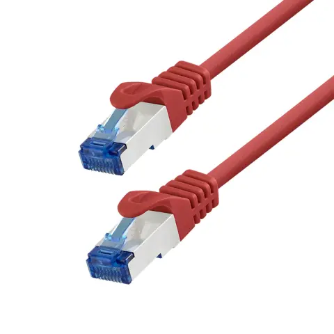 LOGILINK UTP Összekötő Piros 25cm CQ3014S