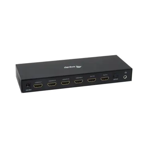 EQUIP HDMI Switch Fekete 10cm 33271903