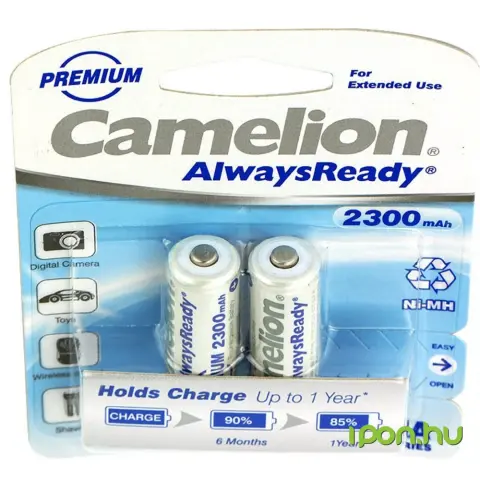 CAMELION AlwaysReady Rechargeable ceruza akku (AA) 2300mAh 2db