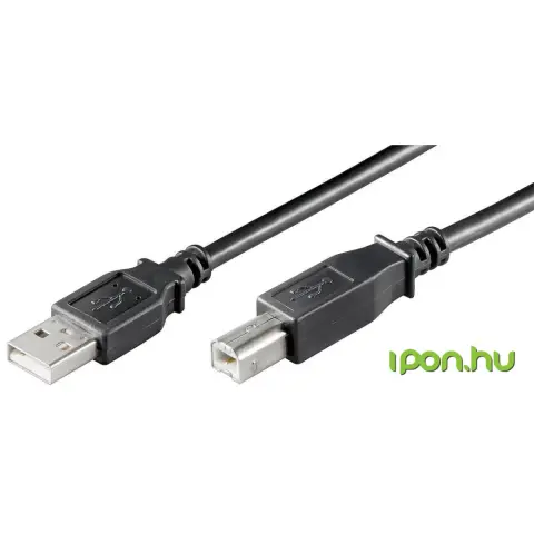 GOOBAY USB Összekötő Fekete 1.8m 93596