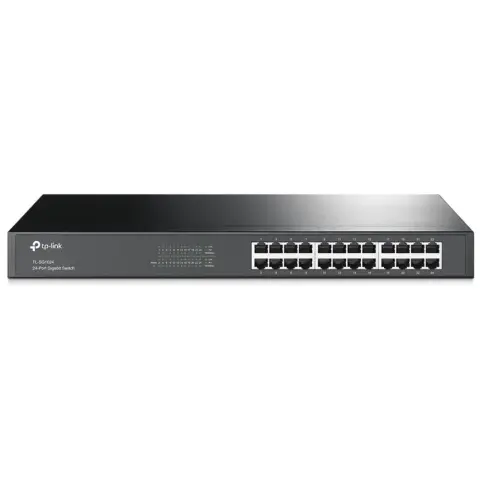 TP-LINK TL-SG1024 24 portos gigabites rackbe szerelhető switch