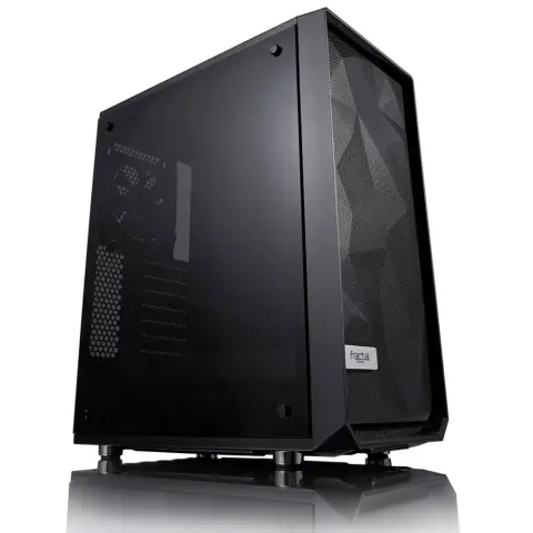 FRACTAL DESIGN Meshify C TG s prozorom crno