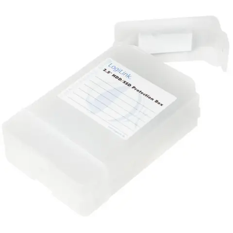 LOGILINK HDD Protection Box for 2x 2.5" átlátszó (UA0277)