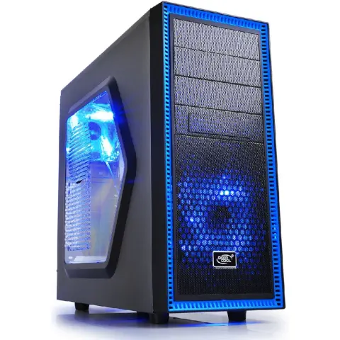DEEPCOOL Tesseract SW fekete-kék