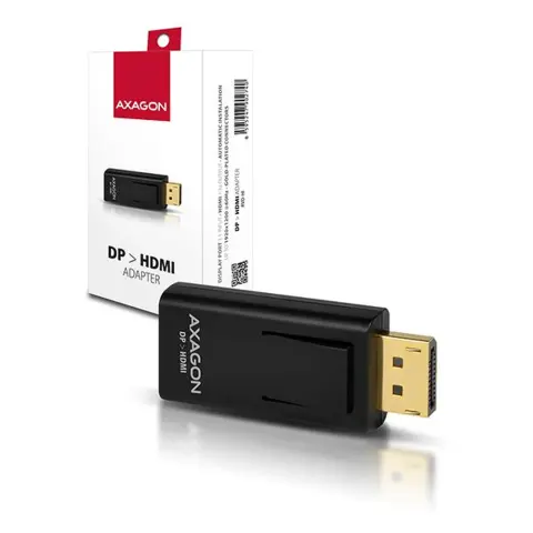 AXAGON DisplayPort HDMI Átalakító Fekete 5cm RVD-HI