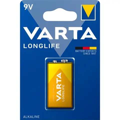 VARTA LongLife 9 voltos elem (E) 1db