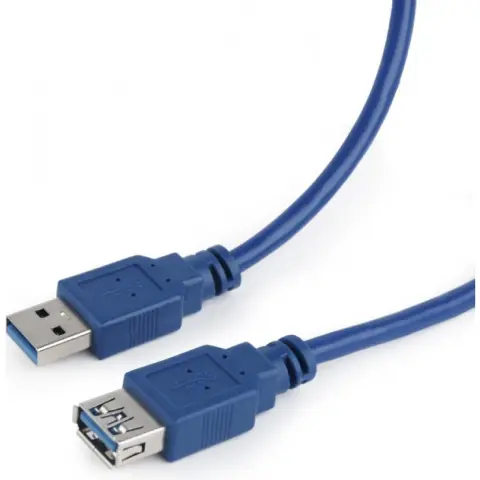 GEMBIRD USB 3.0 Hosszabbító Kék 1.8m CCP-USB3-AMAF-6