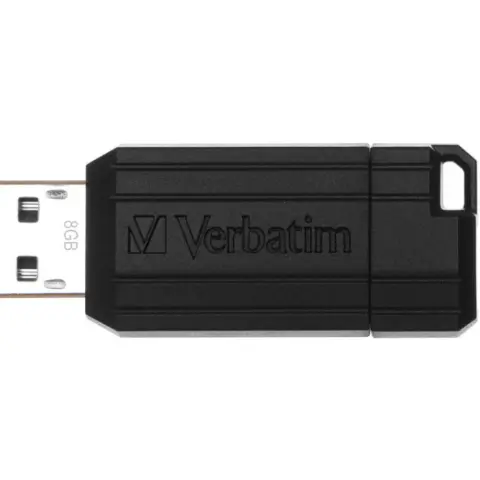 VERBATIM Store n Go PinStripe 8GB USB 2.0 Fekete