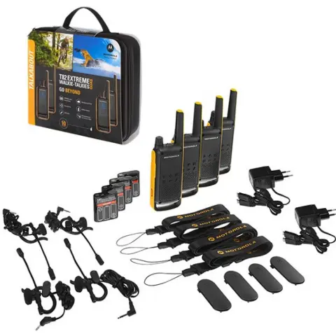 MOTOROLA T82 Talkabout Extreme Quad Pack