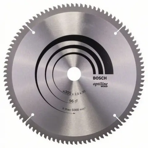 BOSCH Saw blade Optiline Wood 305x30 mm 96 fogas