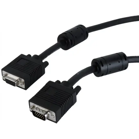GEMBIRD VGA/D-Sub Hosszabbító Fekete 3m CC-PPVGAX-10-B