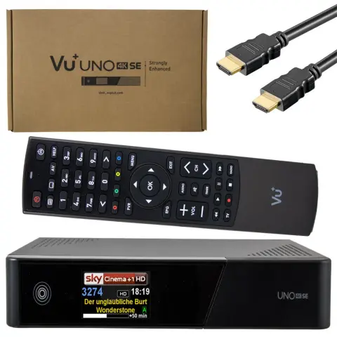 VU PLUS Uno 4K SE DVB-C FBC