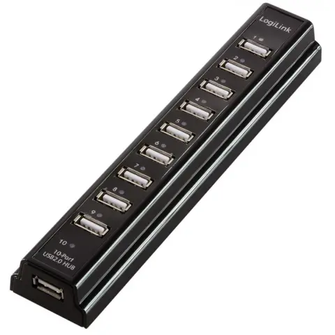 LOGILINK USB 2.0 Hub 10-Port v2