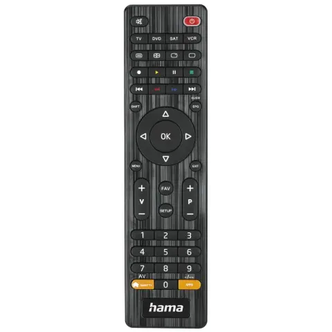 HAMA Universal remote control 4in1 Black