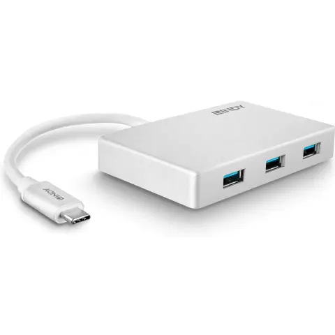 LINDY USB 3.1 Type C Hub 3 Ports w/ Power Delivery