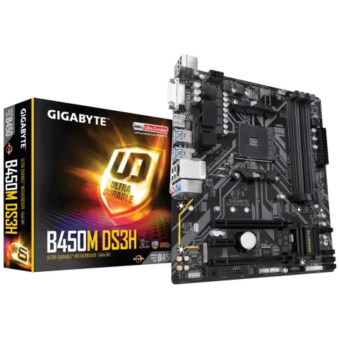 GIGABYTE B450M DS3H