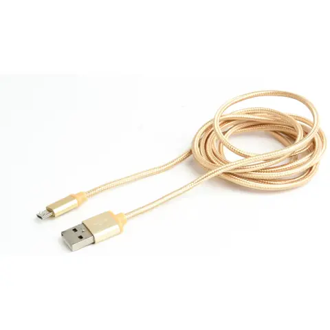 GEMBIRD USB Micro USB Átalakító Arany 1.8m CCB-mUSB2B-AMBM-6-G