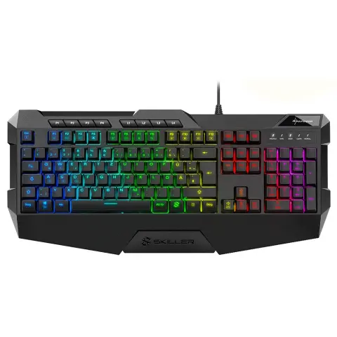 SHARKOON Skiller SGK4 RGB Német fekete