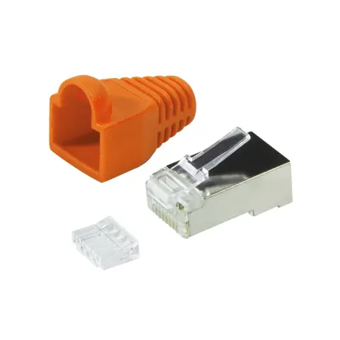 LOGILINK UTP Csatlakozó Narancssárga 3cm MP0022O