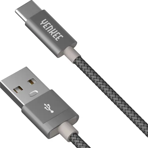 YENKEE USB 2.0 Type C transformator Siva 1m YCU 301 GY