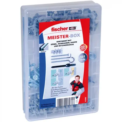 FISCHER 513892 Meister-Box dübel csomag (100 db-os)