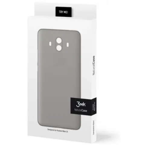 3MK NaturalCase Polipropilén hátlap Huawei Mate 10 átlátszó fehete