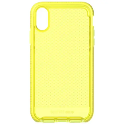 TECH21 Evo Check case for iPhone XR neon žuto