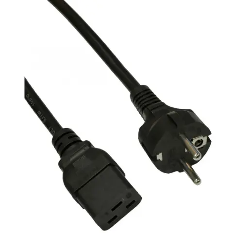 AKYGA 230V IEC Tápkábel Fekete 1.8m AK-UP-01