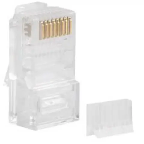LANBERG UTP Csatlakozó Átlátszó 3cm PLU-6000