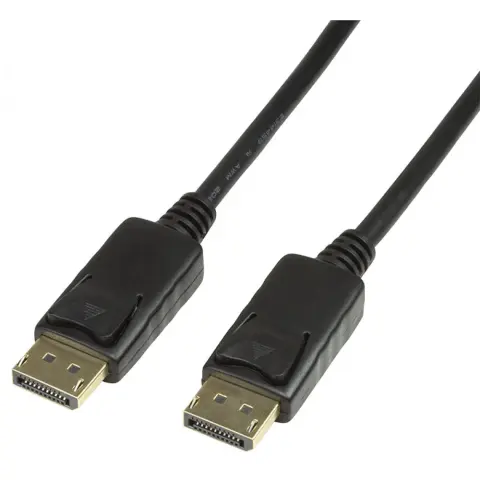 LOGILINK DisplayPort 1.2/1.2a Összekötő Fekete 5m CV0074